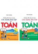 Combo Hướng Dẫn Học Và Giải Các Dạng Bài Tập Toán 9 Tập 1 + 2 (Bám Sát SGK Kết Nối Tri Thức Với Cuộc Sống) (Bộ 2 Cuốn)