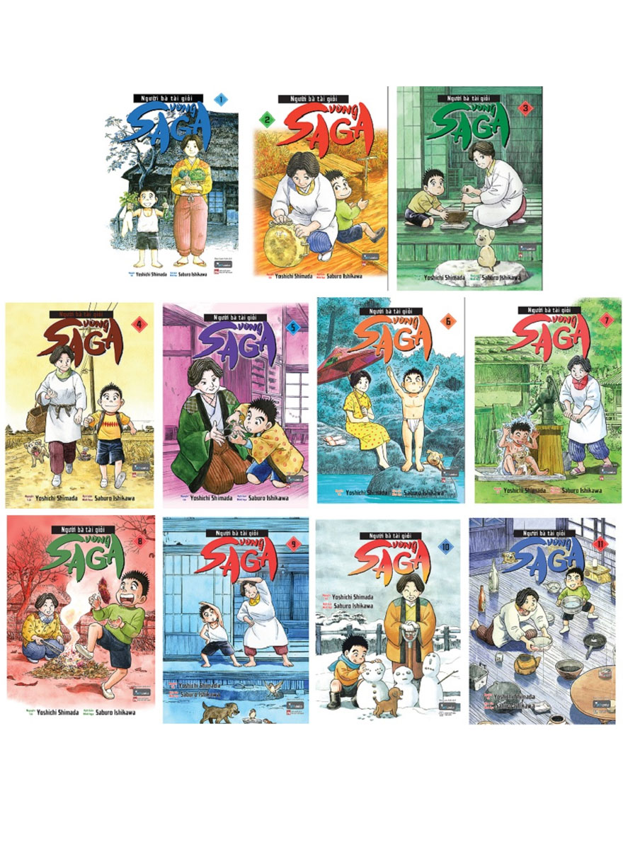 Combo Người Bà Tài Giỏi Vùng Saga (Trọn Bộ 11 Tập)