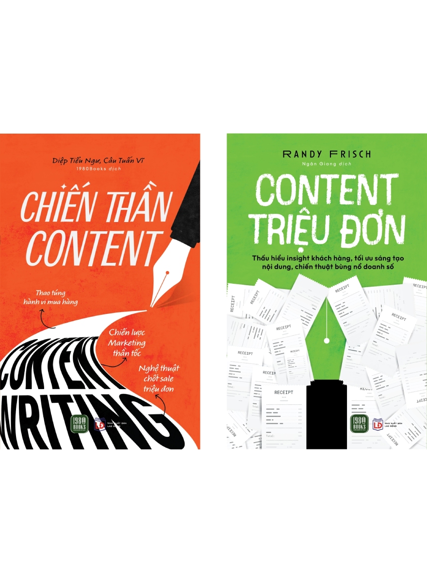 Combo Chiến Thần Content + Content Triệu Đơn (Bộ 2 Cuốn)