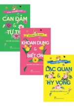 Combo Sống Đẹp Mỗi Ngày: Can Đảm Và Tự Tin + Khoan Dung Và Biết Ơn + Lạc Quan Và Hy Vọng (Bộ 3 Cuốn)