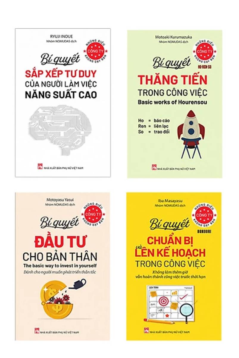 Combo Những Điều Công Ty Không Dạy Bạn (Trọn Bộ 4 Cuốn)