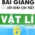 Bài Giảng Và Lời Giải Chi Tiết Vật Lí 6 