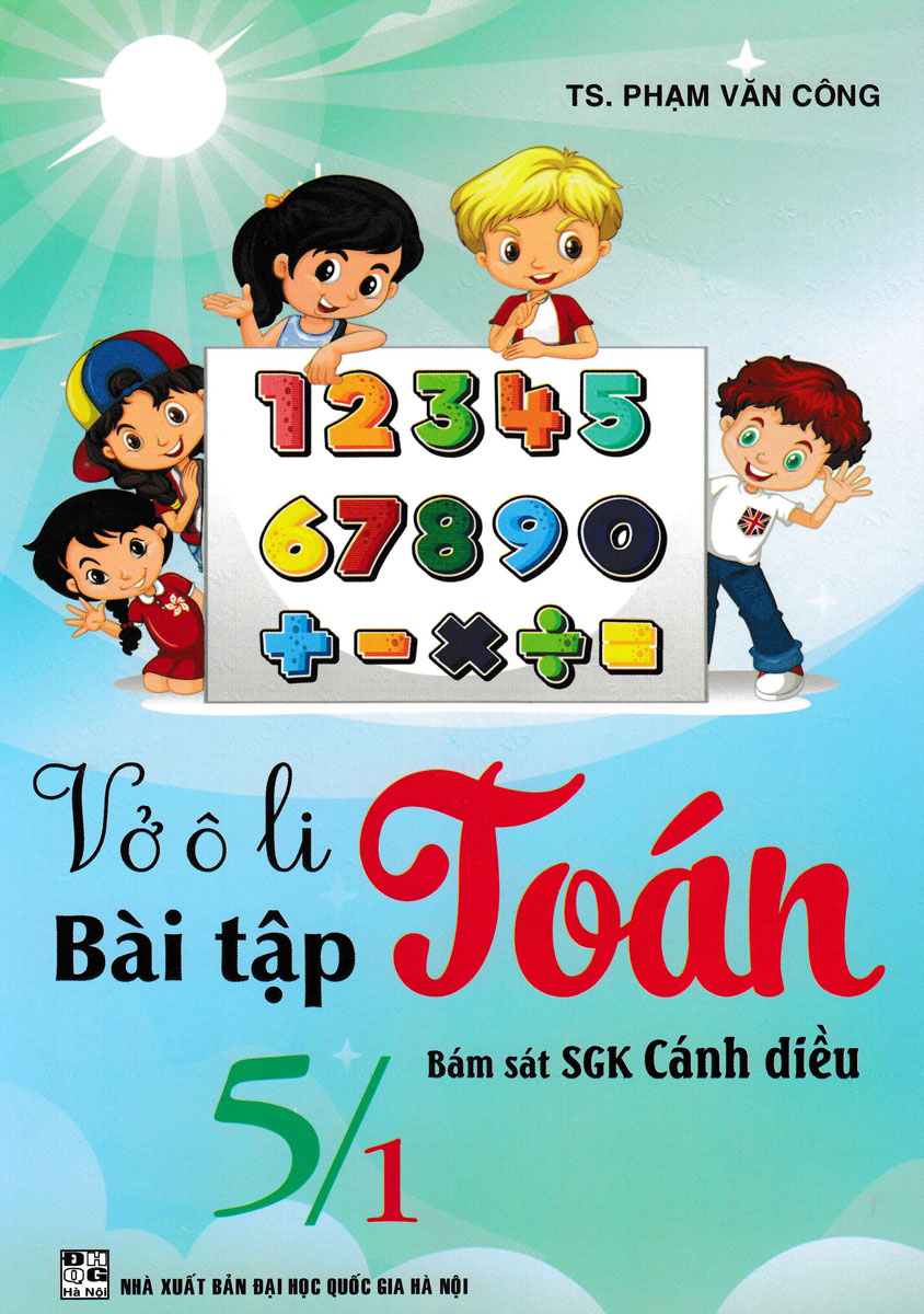 Vở Ô Li Bài Tập Toán 5/1 (Bám Sát Sgk Cánh Diều)