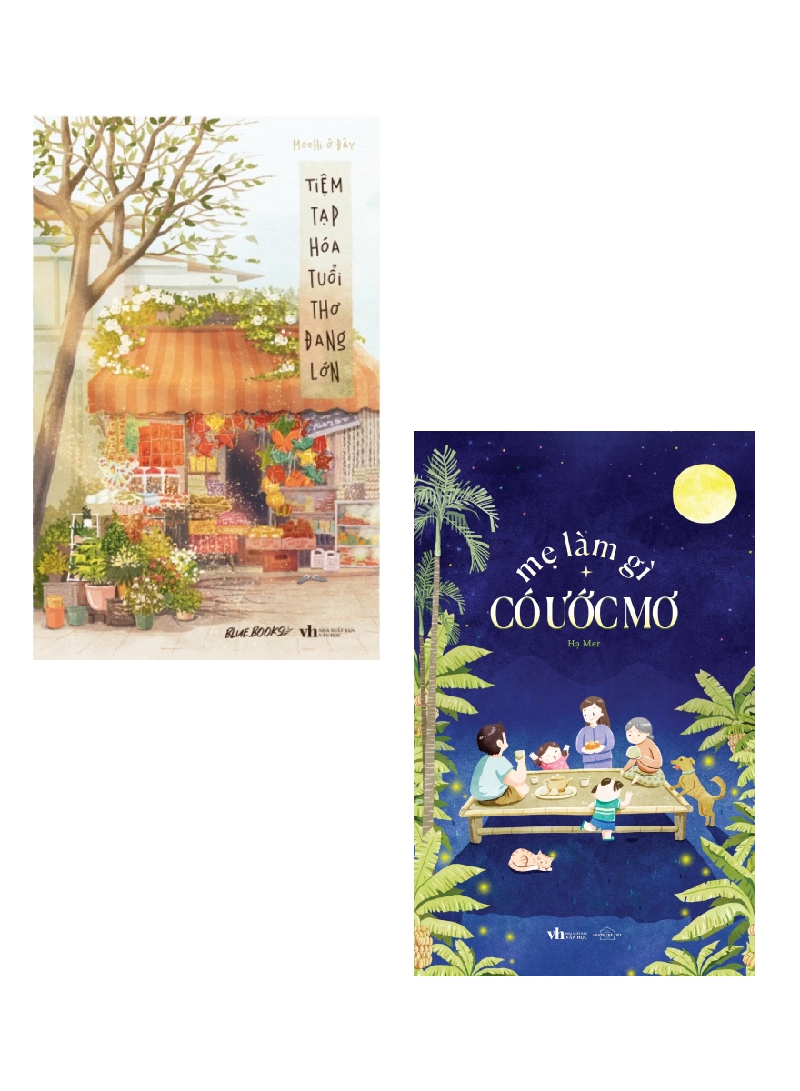 Combo Tiệm Tạp Hóa Tuổi Thơ Đang Lớn + Mẹ Làm Gì Có Ước Mơ (Bộ 2 Cuốn)