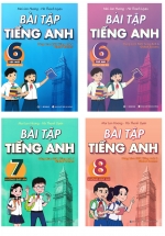 Combo Bài Tập Tiếng Anh Lớp 6+7+8 - Không Đáp Án (Dùng Kèm SGK Global Success) (Bộ 4 Cuốn)