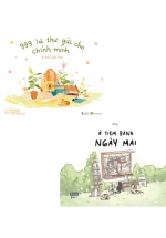 Sách Tô Màu Chữa Lành - Combo Ở Tiệm Bánh Ngày Mai + 999 Lá Thư Gửi Cho Chính Mình - Tô Màu Cuộc Sống (Bộ 2 Cuốn)