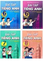 Combo Bài Tập Tiếng Anh Lớp 6+7+8 - Có Đáp Án (Dùng Kèm SGK Global Success) (Bộ 4 Cuốn) 