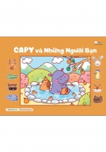Sách Tô Màu Chữa Lành - Capy Và Những Người Bạn