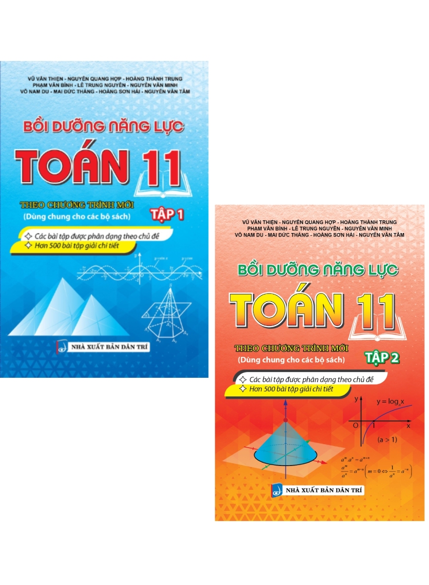 Combo Bồi Dưỡng Năng Lực Toán 11 - Tập 1 + 2 Theo Chương Trình Mới (Dùng Chung Cho Các Bộ Sách) (Bộ 2 Cuốn)