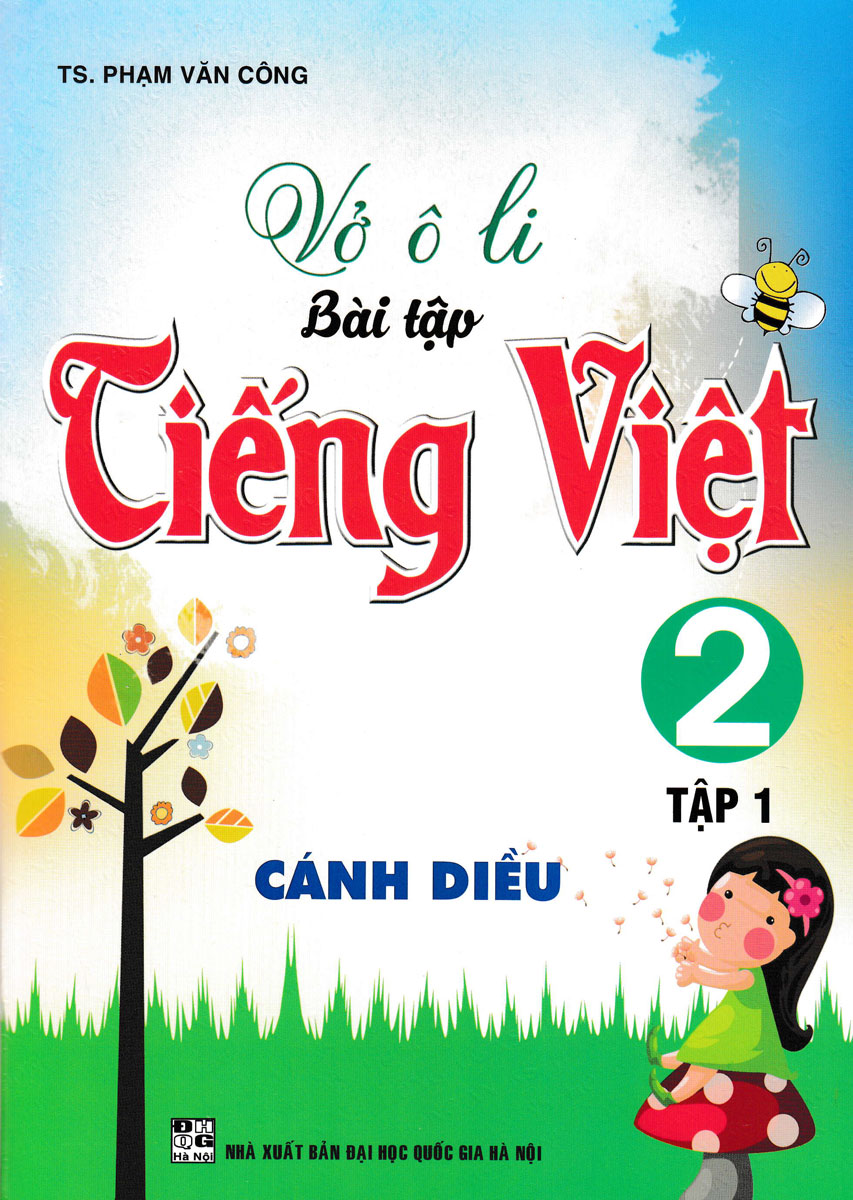 Vở Ô Li Bài Tập Tiếng Việt 2 - Tập 1 (Bám Sát Sgk Cánh Diều)