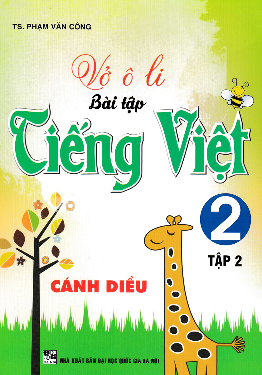 Vở Ô Li Bài Tập Tiếng Việt 2 - Tập 2 (Bám Sát Sgk Cánh Diều)