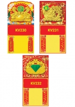 3 Mẫu Bìa Lịch 2025 Lò Xo Dán Nổi (30 x 60 cm) - NSKV230 - NSKV232 