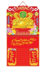 5 Mẫu Bìa Lịch 2025 Lò Xo Dán Nổi (37 x 70 cm) - NSKV203 - NSKV207