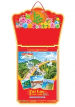 Lịch Treo Tường 53 Tuần 2025 (30 x 40 cm) - Việt Nam Tươi Đẹp - NSKV13 