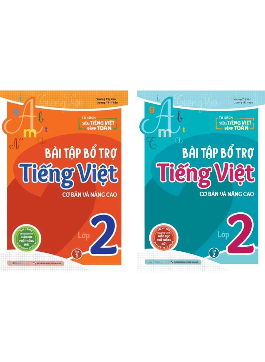 Combo Bài Tập Bổ Trợ Tiếng Việt Cơ Bản Và Nâng Cao Lớp 2 (Bộ 2 Cuốn)
