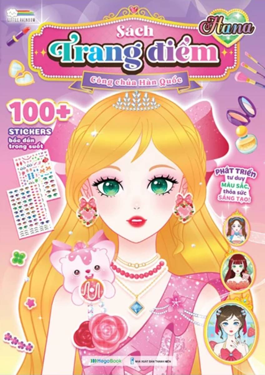 Sách Trang Điểm Công Chúa Hàn Quốc - Hana