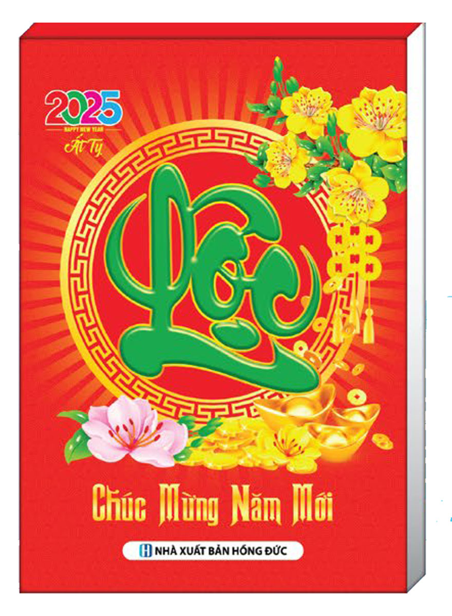 Lịch Bloc Đại Rời 2025 (14.5 X 20.5 Cm) - Hoa Và Phong Thủy - Nskv10