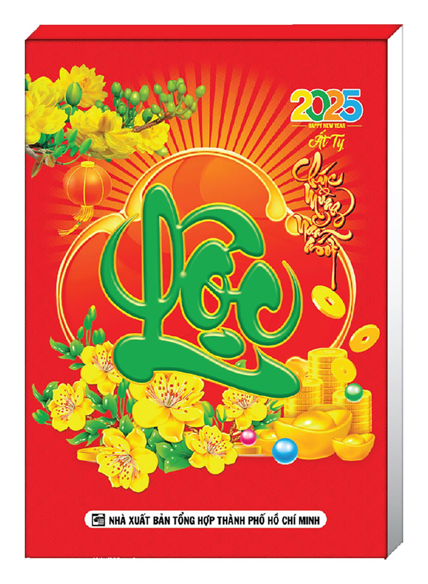 Lịch Bloc Đại Rời 2025 (14.5 X 20.5 Cm) - Hoa Và Phong Thủy - Nskv09