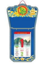 Lịch Bloc Siêu Đại 2025 (20 x 30 cm) - Tự Hào Biển Đảo Quê Hương - NSKV05