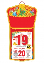 Lịch Bloc Cực Đại 2025 (25 x 35 cm) - Hoa Và Phong Thủy - NSKV03