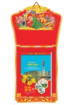 Lịch Bloc Siêu Đại 2025 (25 x 35 cm) - Vinh Quang Việt Nam - NSAH04