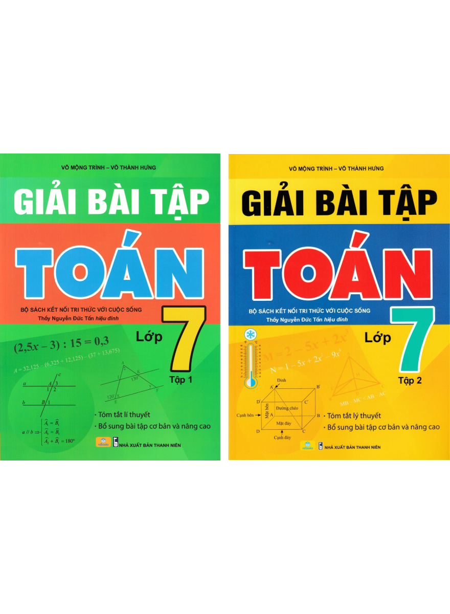 Combo Nd - Giải Bài Tập Toán Lớp 7 (Bộ Sách Kết Nối Tri Thức Với Cuộc Sống) (Bộ 2 Cuốn)