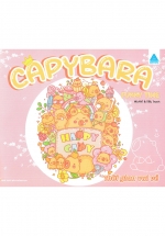 Sách Tô Màu Chữa Lành - Capypara - Funny Time - Thời Gian Vui Vẻ