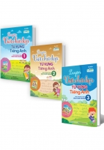 Combo Luyện Viết Chữ Đẹp Từ Vựng Tiếng Anh Lớp 1,2,3 - Theo Chương Trình Sách Giáo Khoa (Bộ 3 Cuốn)