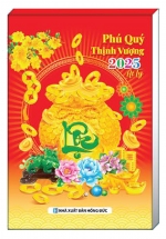 Lịch Bloc Đại Lỡ Rời 2025 (13 x 19 cm) - Hoa Và Phong Thủy NSKV11