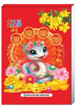Lịch Bloc Rời 2025 (10.5 x 14.5 cm) - Bloc Trung Màu (1 Màu) - Hoa Và Phong Thủy - NSKV13