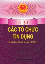 Luật Các Tổ Chức Tín Dụng (Có Hiệu Lực Thi Hành Từ Ngày 1/8/2024) (DH)