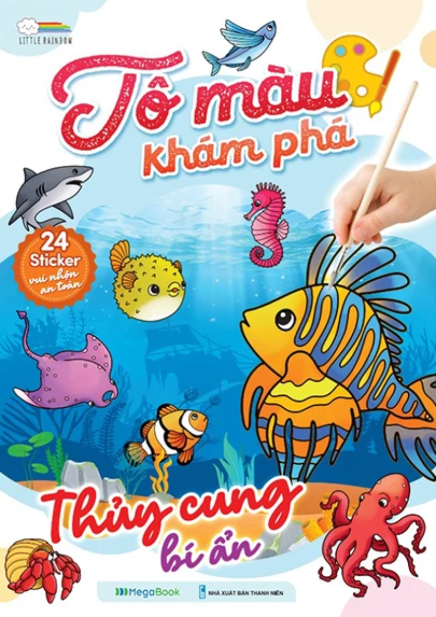 Tô Màu Khám Phá - Thủy Cung Bí Ẩn