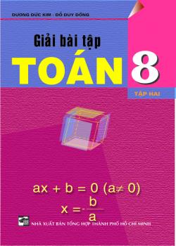 Giải Bài Tập Toán 8 Tập 2 (Hồng Ân)