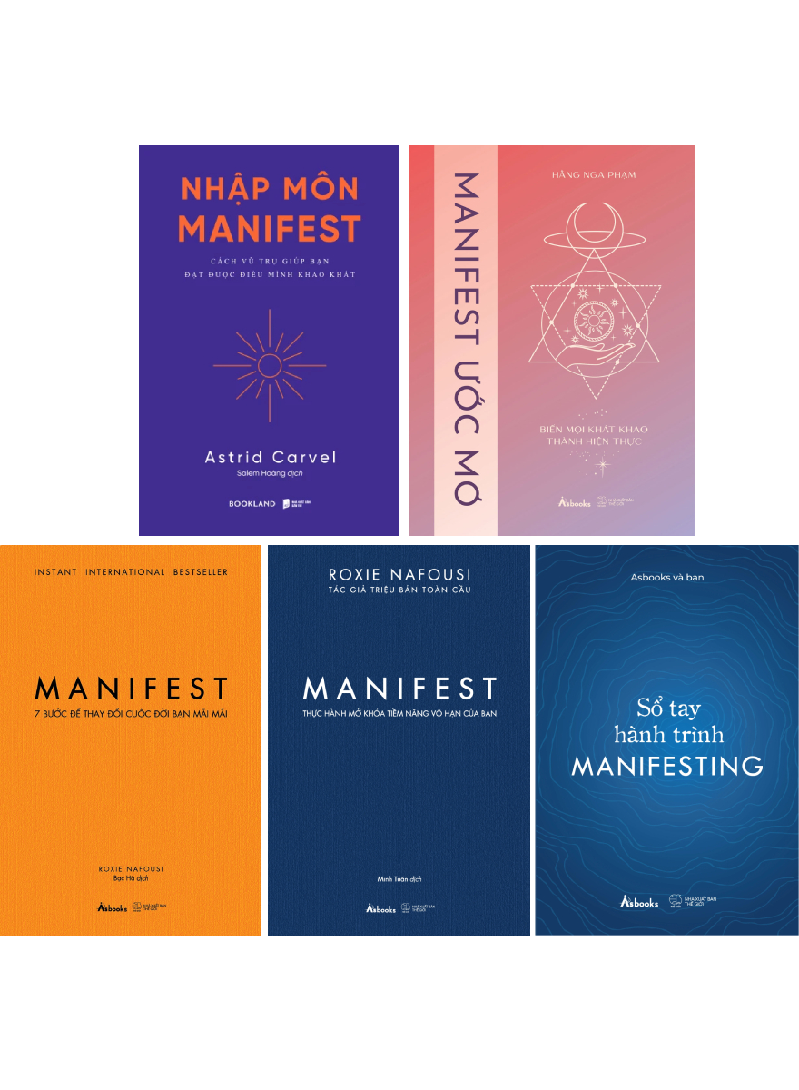 Combo Trọn Bộ Manifest Toàn Năng (Bộ 5 Cuốn)