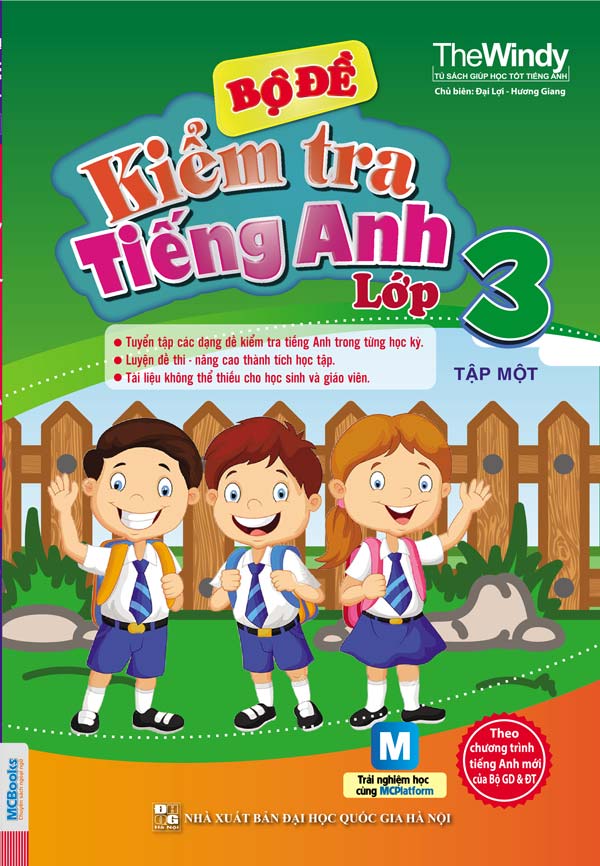 The Windy - Bộ Đề Kiểm Tra Tiếng Anh Lớp 3 Tập 1 (Kèm CD)