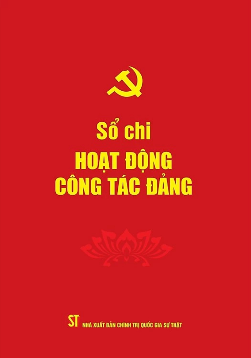 Sổ Chi Hoạt Động Công Tác Đảng