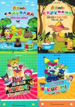 Combo Bé Tô Màu Capybara + Kuromi (HA) (Bộ 4 Cuốn)
