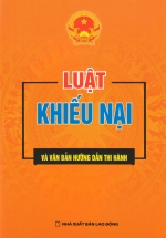 Luật Khiếu Nại Và Văn Bản Hướng Dẫn Thi Hành (DH)