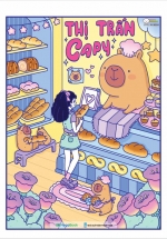 Sách Tô Màu Chữa Lành - Thị Trấn Capy