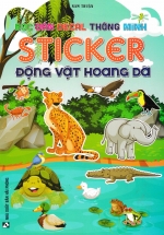 Bóc Dán Decal Thông Minh Sticker - Động Vật Hoang Dã