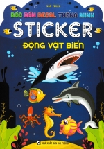 Bóc Dán Decal Thông Minh Sticker - Động Vật Biển