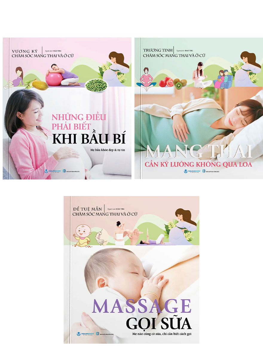 Combo Chăm Sóc Mang Thai Và Ở Cữ (Bộ 3 Cuốn)