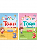 Combo Vở Bài Tập Toán Tăng Cường 3 (Theo Sách Giáo Khoa Kết Nối Tri Thức Với Cuộc Sống) (Bộ 2 Cuốn)