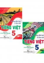 Combo Hướng Dẫn Học Và Làm Bài Tiếng Việt 5 - Tập 1 + Tập 2 (Bám Sát SGK Kết Nối Tri Thức Với Cuộc Sống) (Bộ 2 Cuốn)