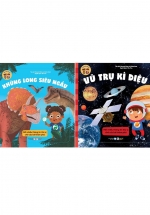 Combo Sách Nhà Thám Hiểm Nhí: Khủng Long Siêu Ngầu + Vũ Trụ Kì Diệu (Bộ 2 Cuốn)