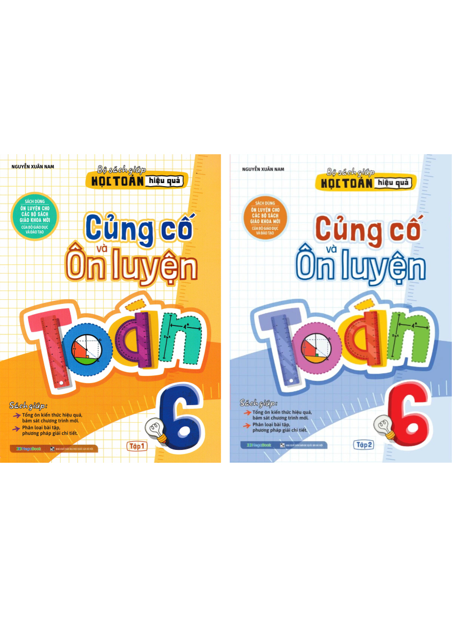 Combo Củng Cố Và Ôn Luyện Toán 6 (Bộ 2 Cuốn)