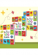 Combo My First 100 Plants - 100 Alphabet - Transport & Jobs (3 cuốn)