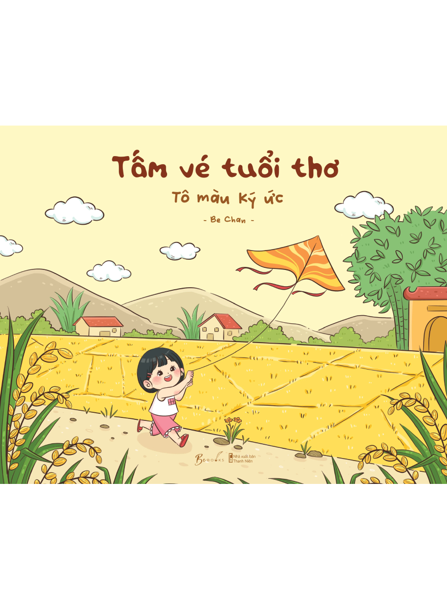 Sách Tô Màu Chữa Lành - Tấm Vé Tuổi Thơ - Tô Màu Ký Ức