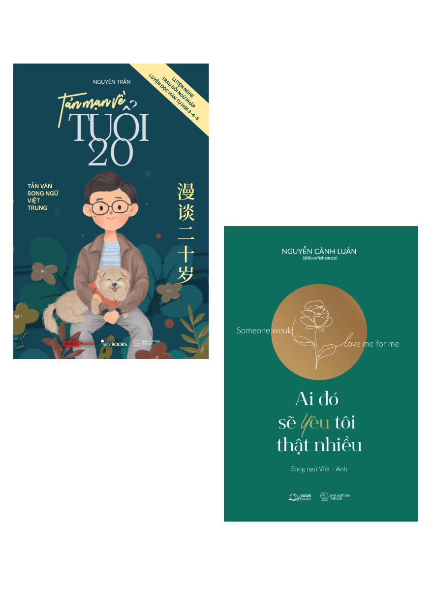 Combo Tản Mạn Về Tuổi 20 + Ai Đó Sẽ Yêu Tôi Thật Nhiều (Bộ 2 Cuốn)