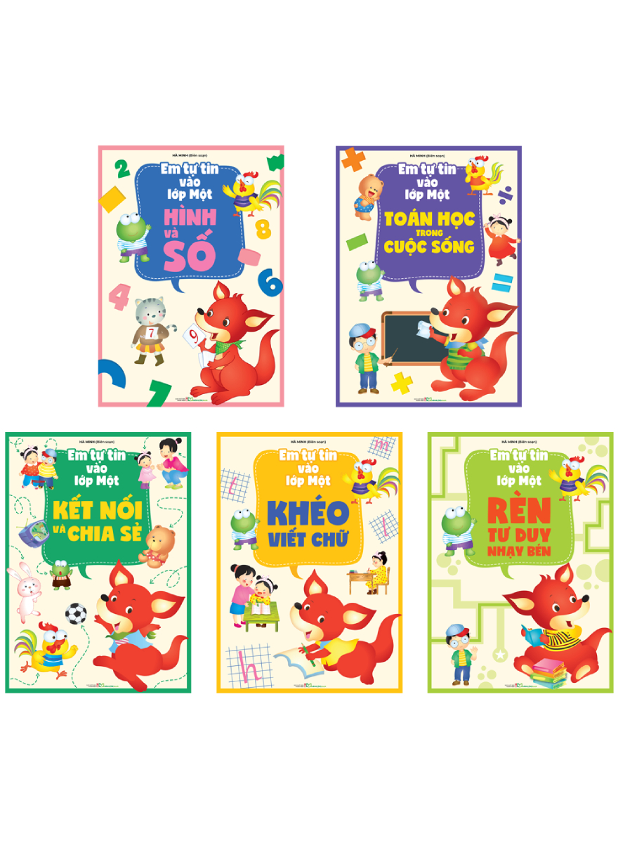 Combo Em Tự Tin Vào Lớp Một (Bộ 5 Cuốn)